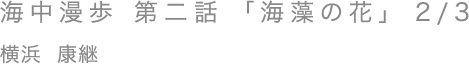 海中漫歩 第二話 「海藻の花」 2/3／横浜 康継