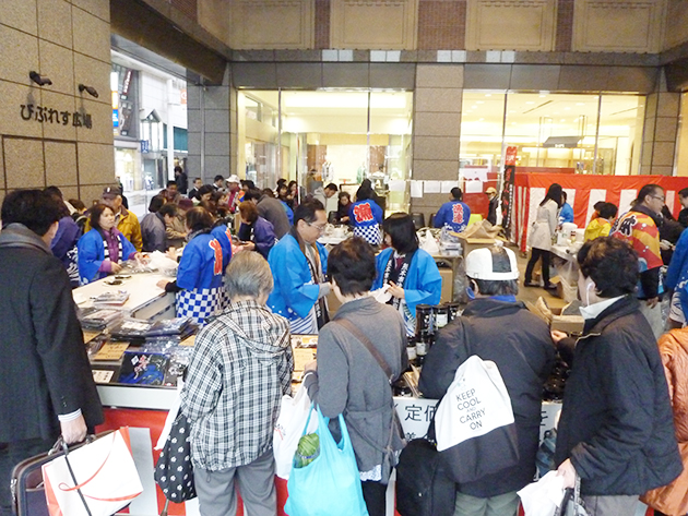 熊本市内での産地試食直販会場